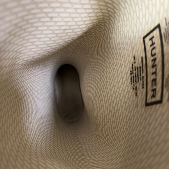 Hunter Original Gloss Tall Rain Boots Graphite Grey Women’s Size 7 - Picture 10 of 11